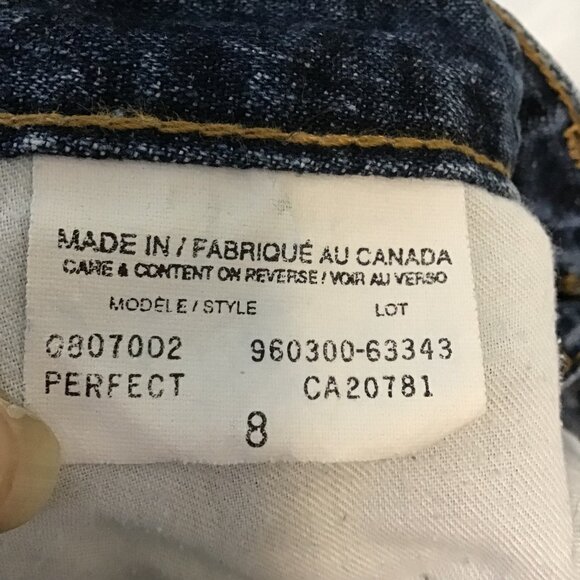 Vintage Tommy Hilfiger High Rise Tapered Jeans Size 8 - Picture 12 of 13